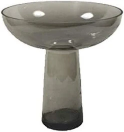 13.5" X 13.5" Center Plate On Stand, Nickel Brush Color