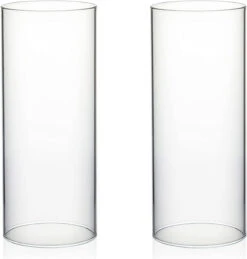 10" Clear Hurricane Open Bottom Candle Holder - 24 Pieces -Home Decoration Discount 510QvWQVSfL. AC SL1500 23429.1661953747.1280.1280