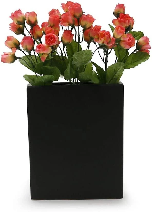 8" X 2.5" X 10" Black Tall Rectangle - 6 Pieces 3 8" X 2.5" X 10" Black Tall Rectangle - 6 Pieces - Image 3