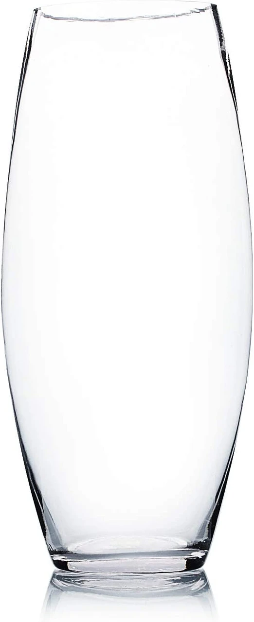 4" X 12" Clear Bullet Glass Vase - 6 Pieces 1 4" X 12" Clear Bullet Glass Vase - 6 Pieces