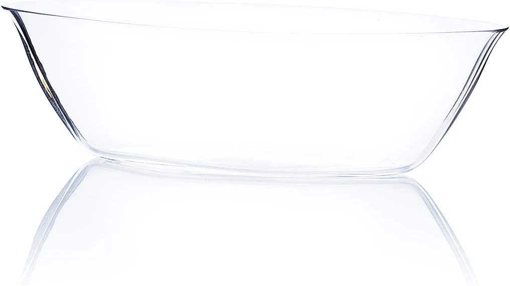 11" X 3" Clear Large Boat Vase - 30 Pieces 1 11" X 3" Clear Large Boat Vase - 30 Pieces