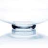 11" X 3.75" Clear Bowl Vase - 6 Pieces