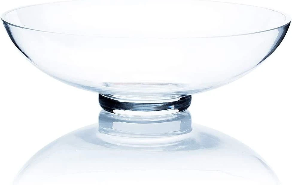 11" X 3.75" Clear Bowl Vase - 6 Pieces 1 11" X 3.75" Clear Bowl Vase - 6 Pieces