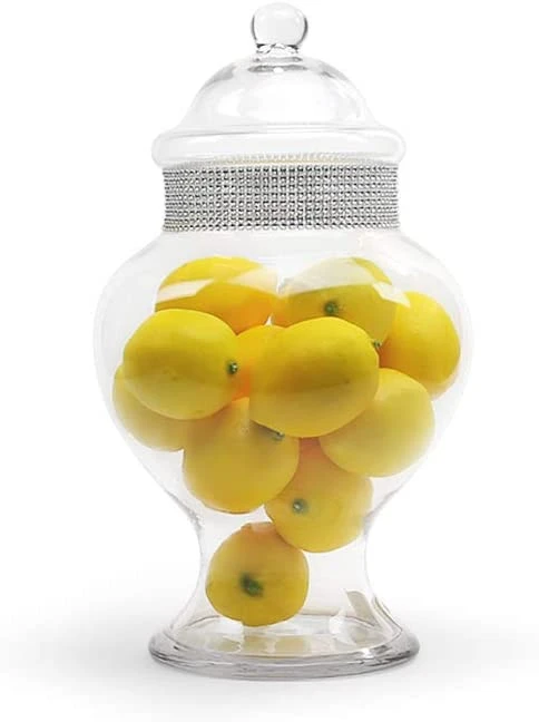 16.5" X 9" Apothecary Jar For Candy Buffet - 2 Pieces 3 16.5" X 9" Apothecary Jar For Candy Buffet - 2 Pieces - Image 3