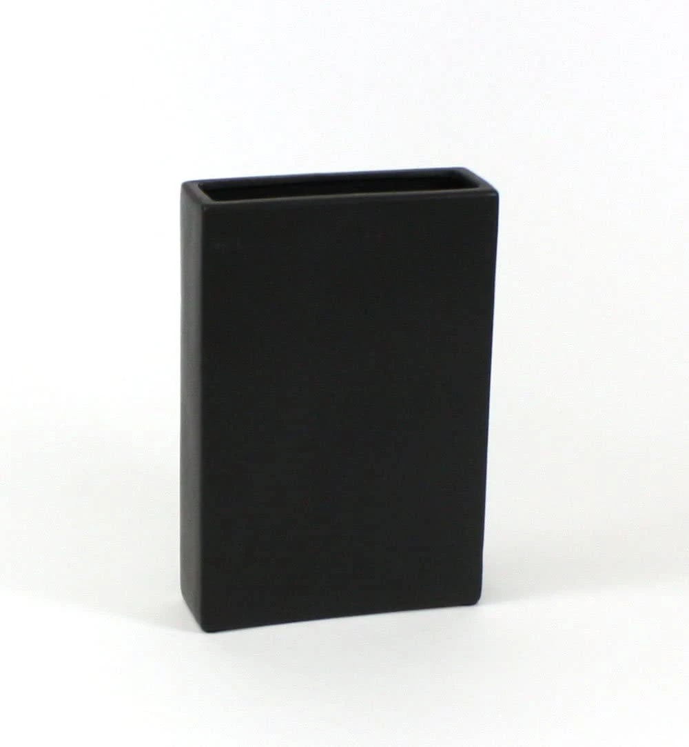 8" X 2.5" X 12" Black Tall Flat Rectangle - 6 Pieces 4 8" X 2.5" X 12" Black Tall Flat Rectangle - 6 Pieces - Image 4