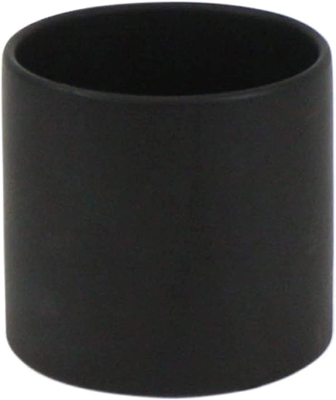 5.5" X 5" Black Cylinder Ceramic - 12 Pieces 4 5.5" X 5" Black Cylinder Ceramic - 12 Pieces - Image 4