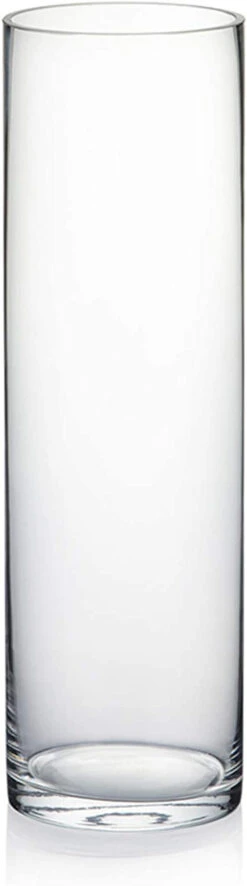 3" X 10" Cylinder Glass Vase - 12 Pieces