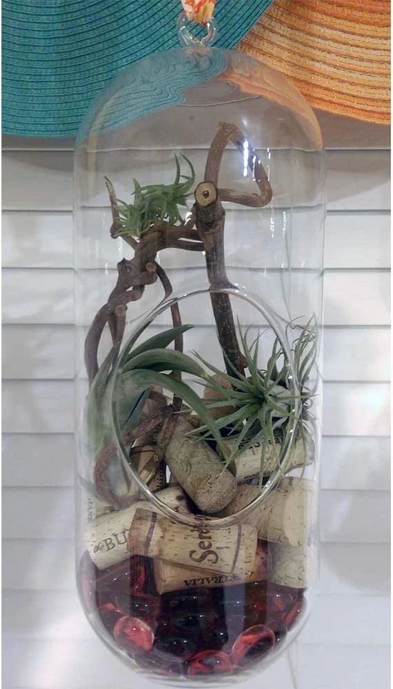 5" X 12" Cylindrical Hanging Terrarium Candle Holder - 12 Pieces 5 5" X 12" Cylindrical Hanging Terrarium Candle Holder - 12 Pieces - Image 5