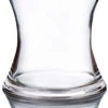 7" X 7" Clear Concaved Style Vase - 8 Pieces