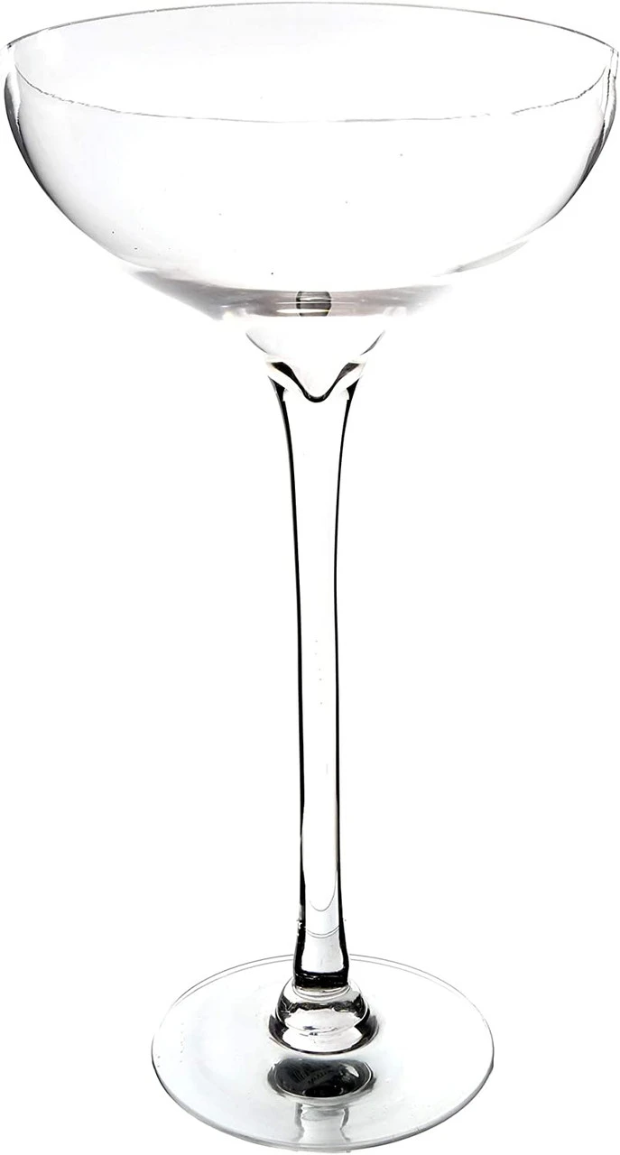 28 Inch Clear Unique Ball On Stand Vase 3 28 Inch Clear Unique Ball On Stand Vase - Image 3