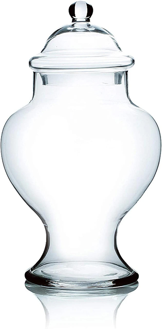 16.5" X 9" Apothecary Jar For Candy Buffet - 2 Pieces 1 16.5" X 9" Apothecary Jar For Candy Buffet - 2 Pieces