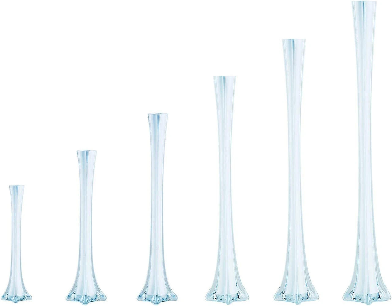 12 Inch White Tower Vase - 24 Pieces 4 12 Inch White Tower Vase - 24 Pieces - Image 4