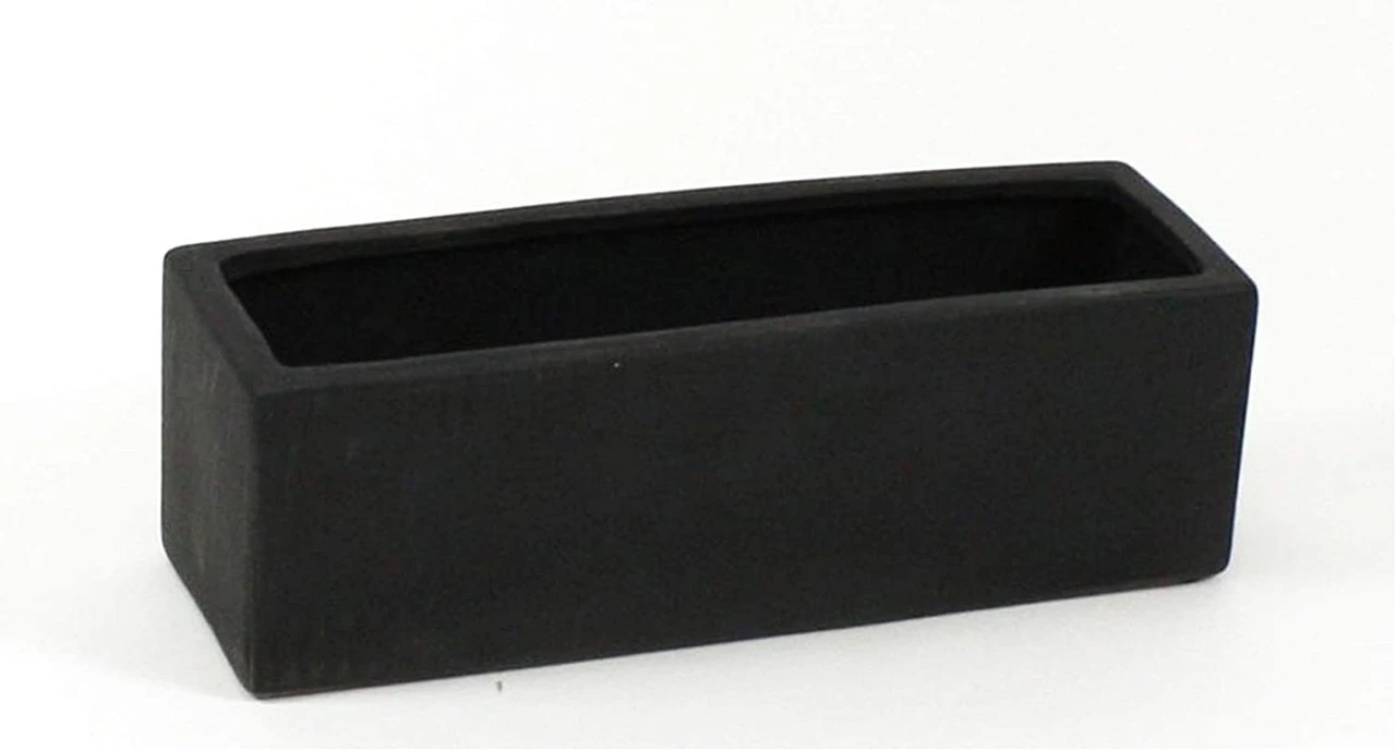 12" X 4" X 4" Black Long Rectangle - 6 Pieces 1 12" X 4" X 4" Black Long Rectangle - 6 Pieces