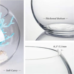 8" X 5.7" Clear Bubble Bowl Vase. (Utility) - 12 Pieces 13 8" X 5.7" Clear Bubble Bowl Vase. (Utility) - 12 Pieces -Home Decoration Discount 61pYpqvF8yL. AC SL1500 90209.1661970385.1280.1280