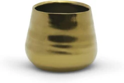 Small Gold Bowl Pot - 4 Pieces