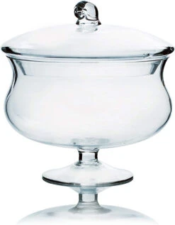 8.5" X 8" Apothecary Jar For Candy Buffet - 4 Pieces