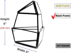 Black Short Triangular Obelisk Geometric Glass Terrarium - 9 Pieces 8 Black Short Triangular Obelisk Geometric Glass Terrarium - 9 Pieces -Home Decoration Discount 714TtDvvqvL. AC SL1500 98619.1664500378.1280.1280