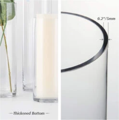 3" X 10" Cylinder Glass Vase - 12 Pieces 9 3" X 10" Cylinder Glass Vase - 12 Pieces -Home Decoration Discount 718rx2lSUWL. AC SL1500 55004.1661946068.1280.1280