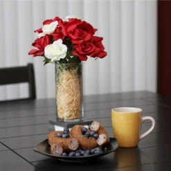 4" X 8" Cylinder Glass Vase - 12 Pieces -Home Decoration Discount 71EBAytadVL 16666.1661324470.1280.1280