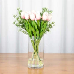 5" X 8" Cylinder Glass Vase - 12 Pieces -Home Decoration Discount 71QtXsGnMML. AC SL1500 79973.1661950912.1280.1280