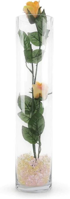 4" X 18" Cylinder Glass Vase - 12 Pieces -Home Decoration Discount 71bMrUeiuBL. AC SL1500 85883.1661950877.1280.1280