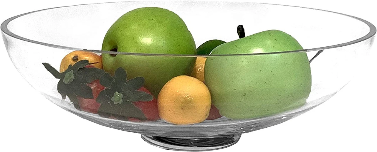 11" X 3.75" Clear Bowl Vase - 6 Pieces 3 11" X 3.75" Clear Bowl Vase - 6 Pieces - Image 3