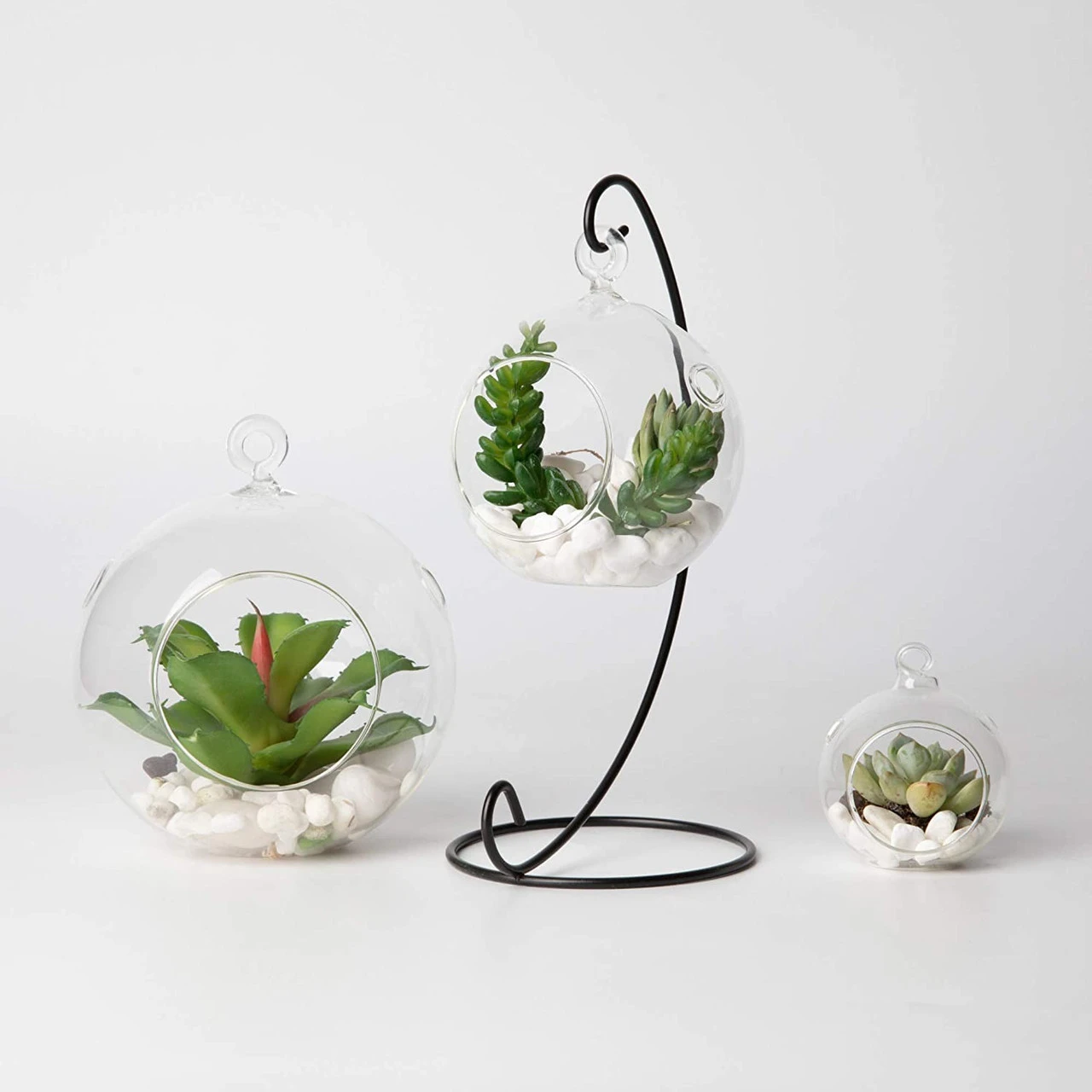 3" X 4" Hanging Round Terrarium Candle Holder - 72 Pieces 8 3" X 4" Hanging Round Terrarium Candle Holder - 72 Pieces - Image 8