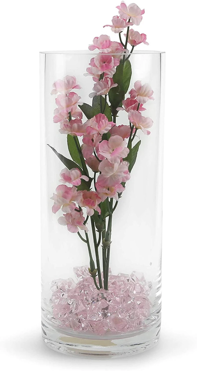 4" X 10" Cylinder Glass Vase - 12 Pieces 4 4" X 10" Cylinder Glass Vase - 12 Pieces - Image 4