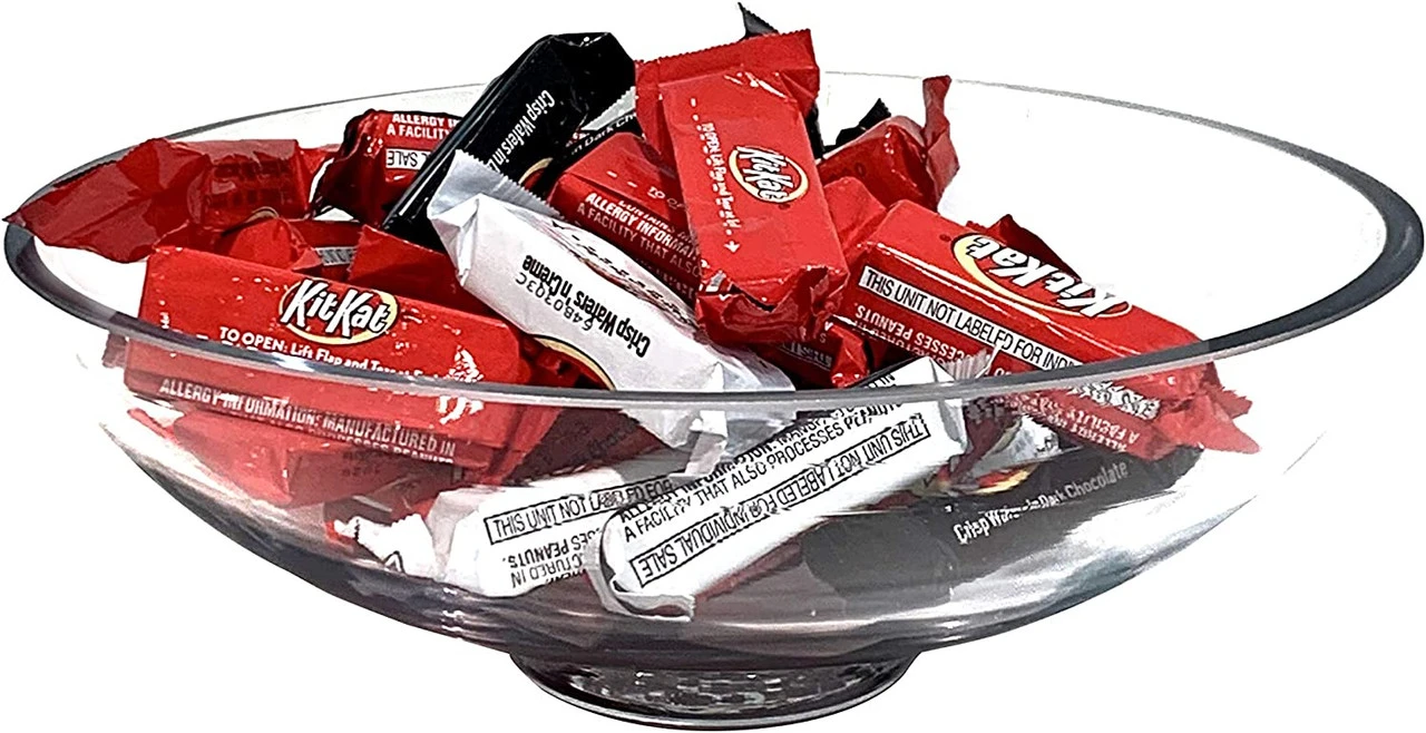 8" X 3" Clear Bowl Vase - 12 Pieces 4 8" X 3" Clear Bowl Vase - 12 Pieces - Image 4