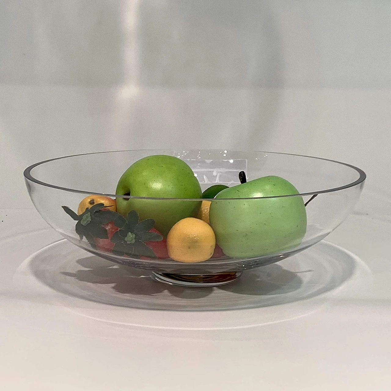 11" X 3.75" Clear Bowl Vase - 6 Pieces 4 11" X 3.75" Clear Bowl Vase - 6 Pieces - Image 4