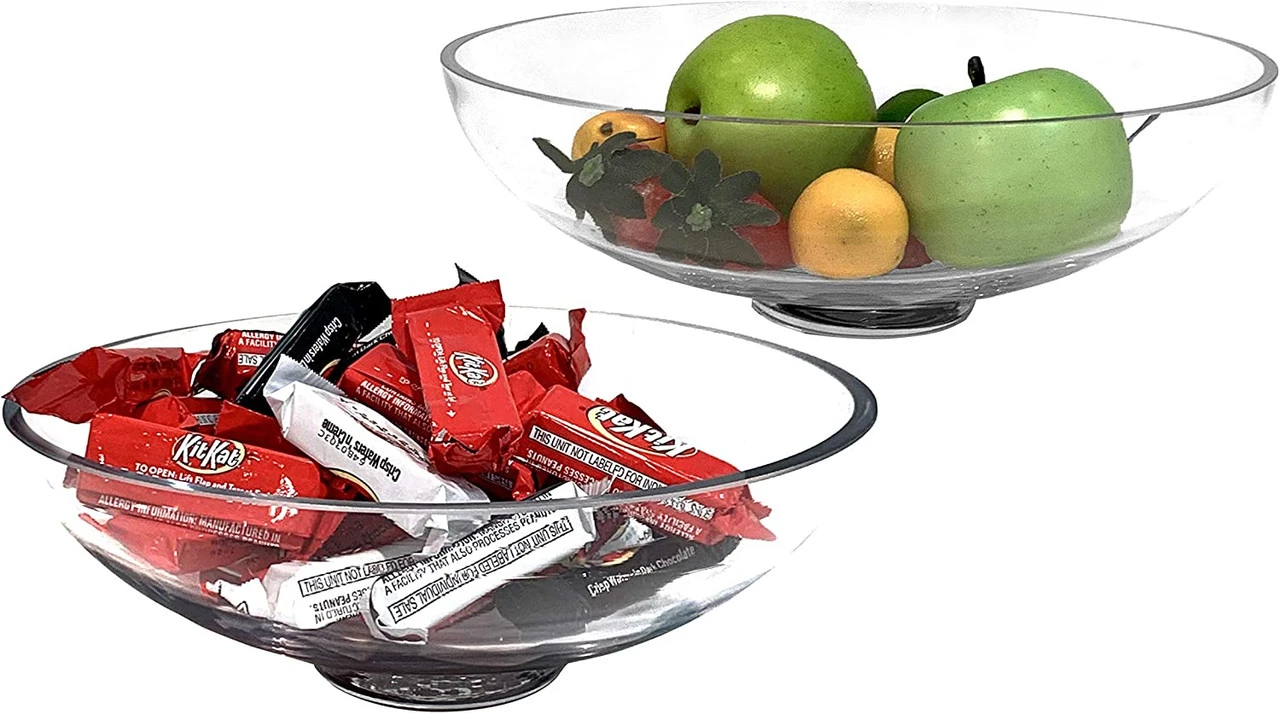 8" X 3" Clear Bowl Vase - 12 Pieces 3 8" X 3" Clear Bowl Vase - 12 Pieces - Image 3