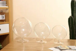 5" X 6" Clear Slant Cut Bowl Vase On Stem - 24 Pieces -Home Decoration Discount 81oRaEY6N L. AC SL1500 27306.1661957348.1280.1280