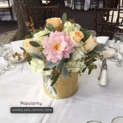 5.5" X 5" Gold Cylinder Ceramic - 12 Pieces -Home Decoration Discount 81p2cbb83 L. AC SL1500 62462.1661787391.1280.1280