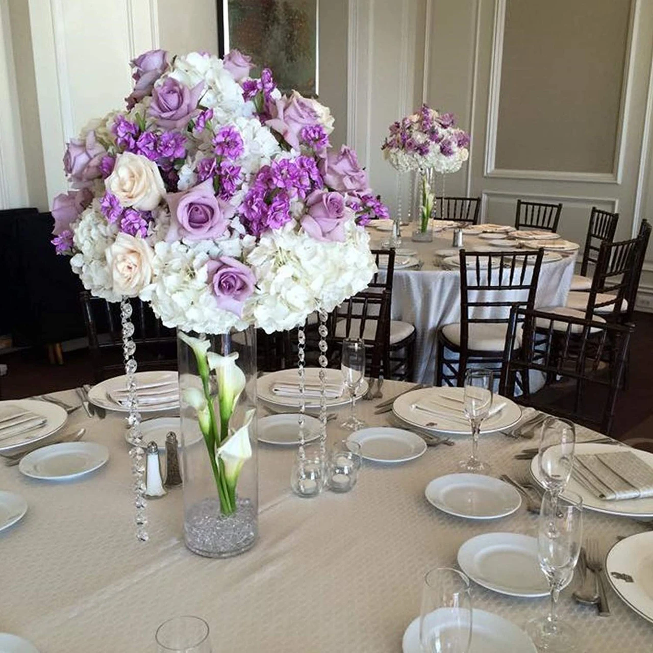 5" X 12" Cylinder Glass Vase - 12 Pieces 4 5" X 12" Cylinder Glass Vase - 12 Pieces - Image 4