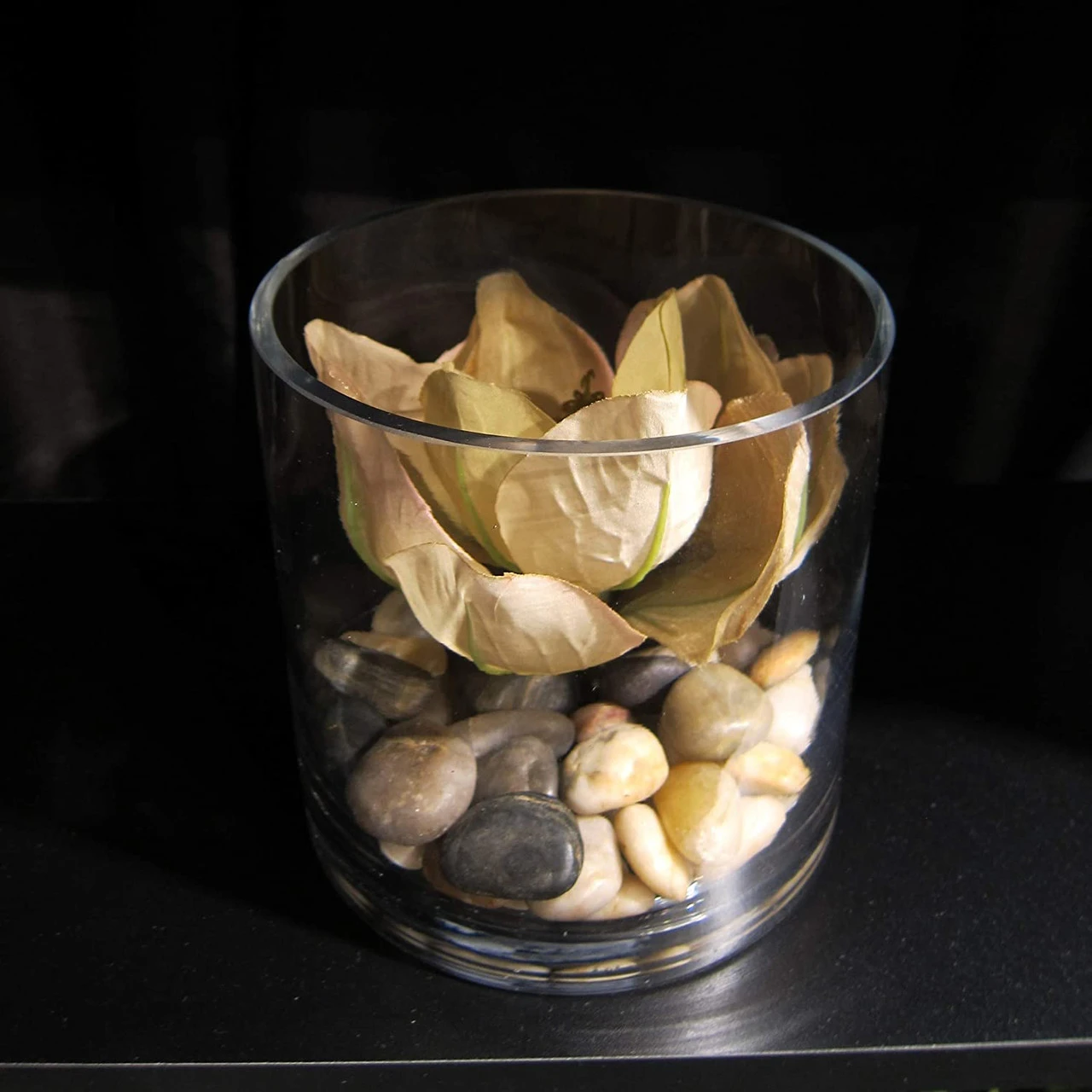 3" X 3.25" Cylinder Glass Vase - 24 Pieces 7 3" X 3.25" Cylinder Glass Vase - 24 Pieces - Image 7