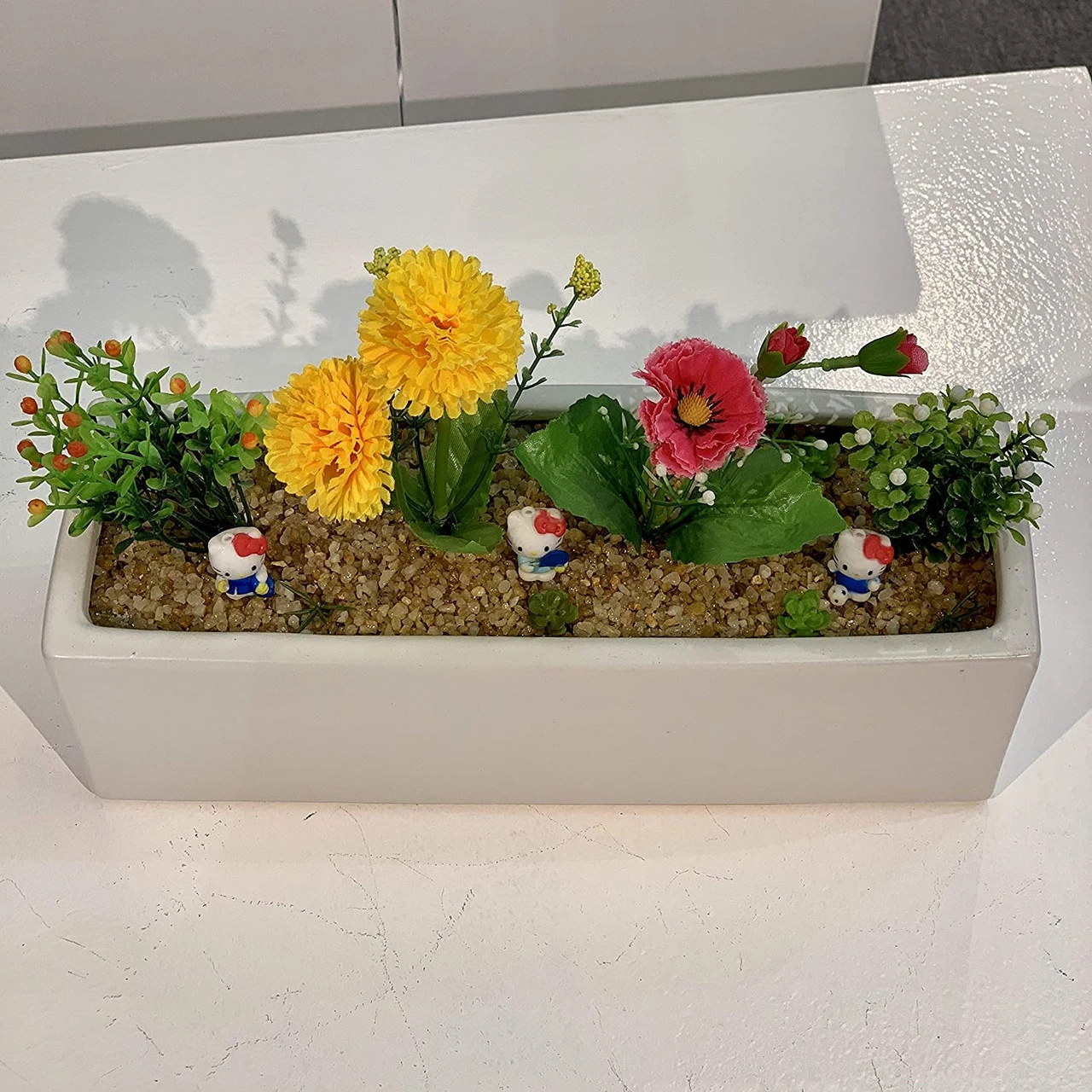 12" X 4" X 4" White Long Rectangle - 6 Pieces 5 12" X 4" X 4" White Long Rectangle - 6 Pieces - Image 5