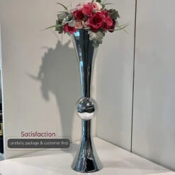 24 Inch Silver Reversible Latour Trumpet Vase - 4 Pieces 10 24 Inch Silver Reversible Latour Trumpet Vase - 4 Pieces -Home Decoration Discount 917sKk0z5tL. AC SL1500 12998.1661689911.1280.1280