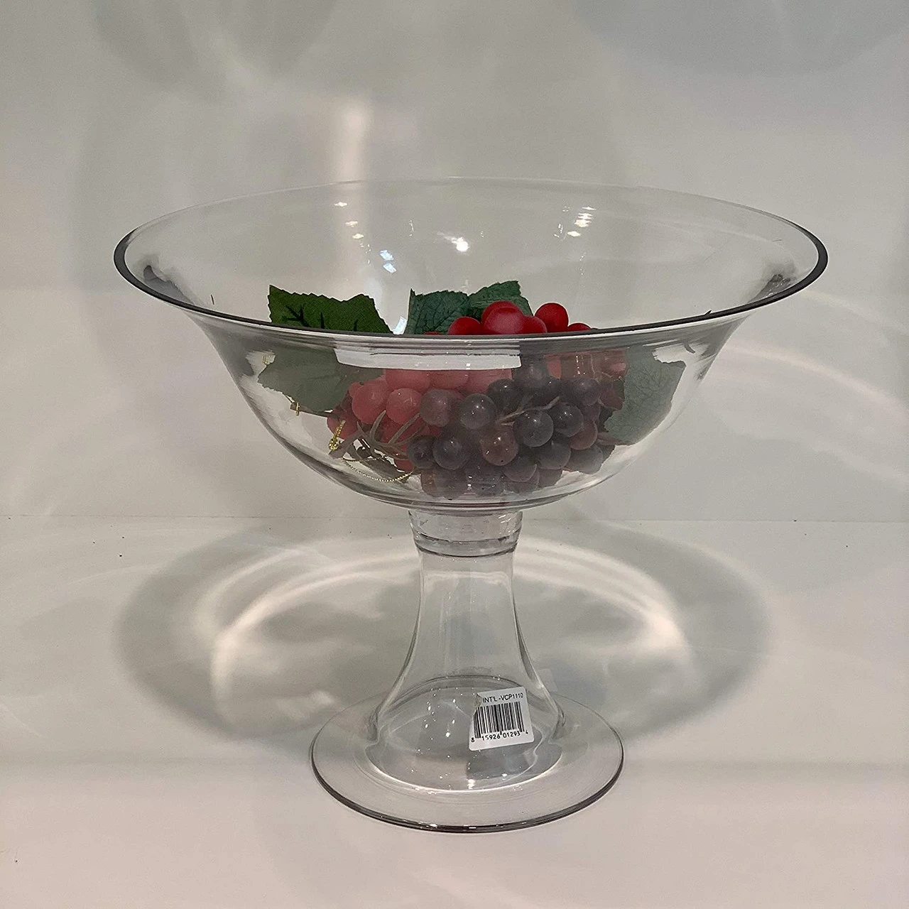 12" X 10" Center Bowl On Stand, Fused - 4 Pieces 3 12" X 10" Center Bowl On Stand, Fused - 4 Pieces - Image 3