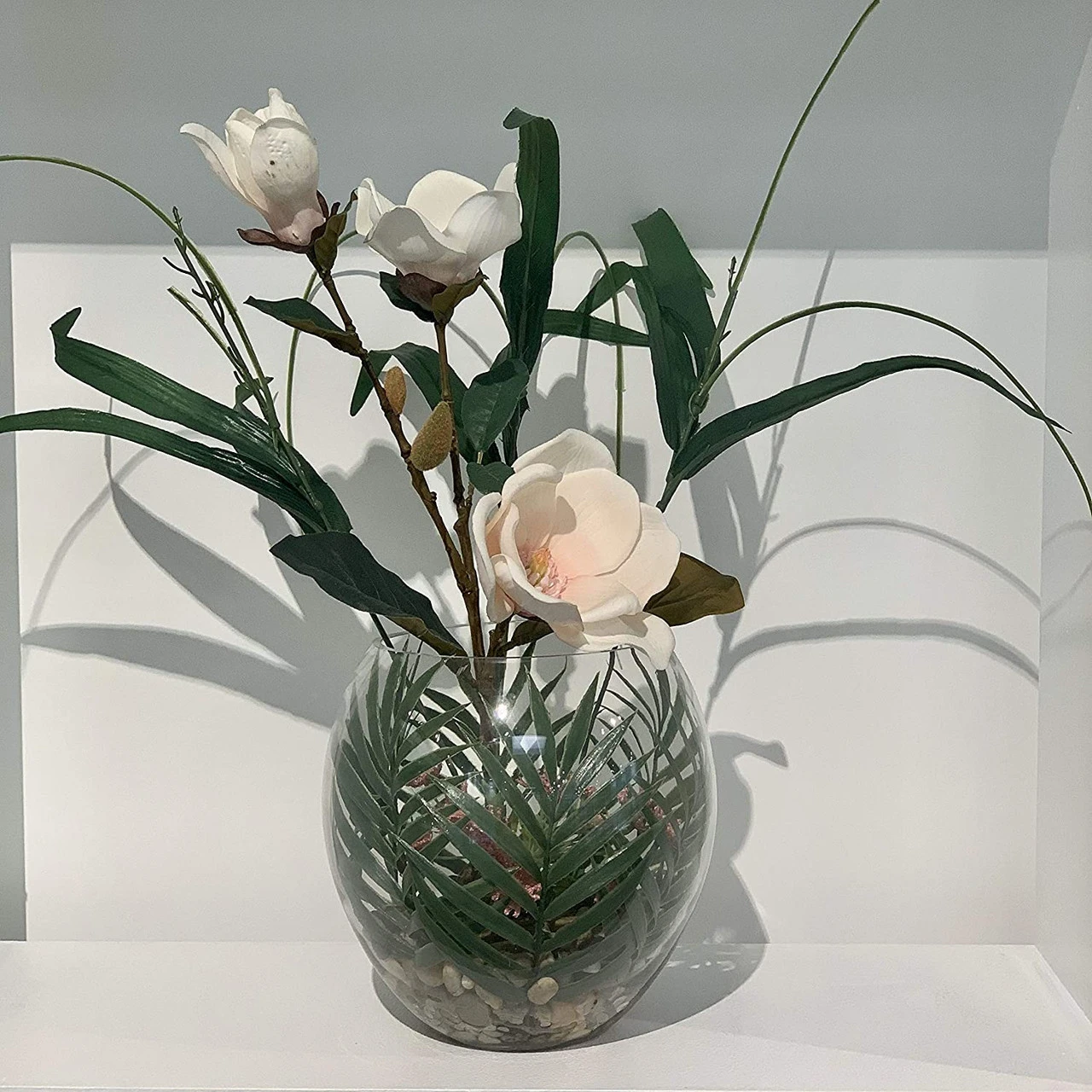 7.5"x 8" Clear Bubble Bowl Vase - 4 Pieces 5 7.5"x 8" Clear Bubble Bowl Vase - 4 Pieces - Image 5