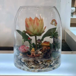 Clear Dome Shape Terrarium Bowl Glass Vase, 11.5 Inches High - 4 Pieces -Home Decoration Discount 91OTwK igmL. AC SL1500 23355.1661709303.1280.1280