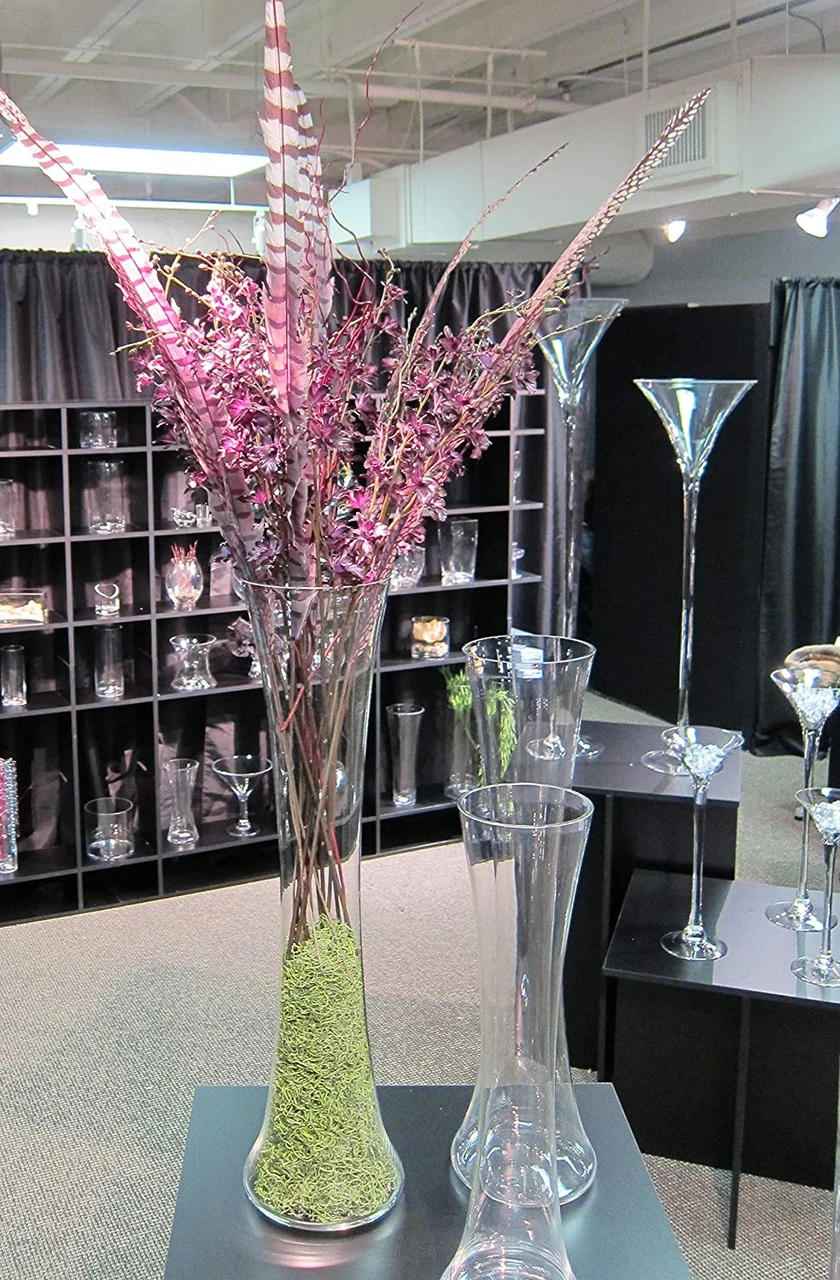 24" Cylinder Bud Vase - 2 Pieces 4 24" Cylinder Bud Vase - 2 Pieces - Image 4