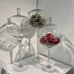 24 Inch Clear Unique Ball On Stand Vase -Home Decoration Discount 91srpM5g0BL. AC SL1500 38532.1661733603.1280.1280