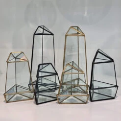 Black Short Triangular Obelisk Geometric Glass Terrarium - 9 Pieces 11 Black Short Triangular Obelisk Geometric Glass Terrarium - 9 Pieces -Home Decoration Discount 91xhPQR0LGL. AC SL1500 63772.1664500378.1280.1280