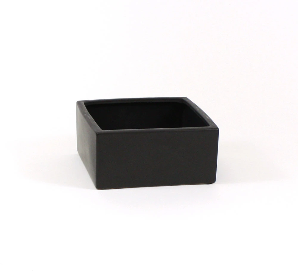 8" X 4" Black Low Square Block - 6 Pieces 1 8" X 4" Black Low Square Block - 6 Pieces