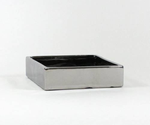 10" X 10" X 2.6" Silver Low Square Block- 6 Pieces 1 10" X 10" X 2.6" Silver Low Square Block- 6 Pieces