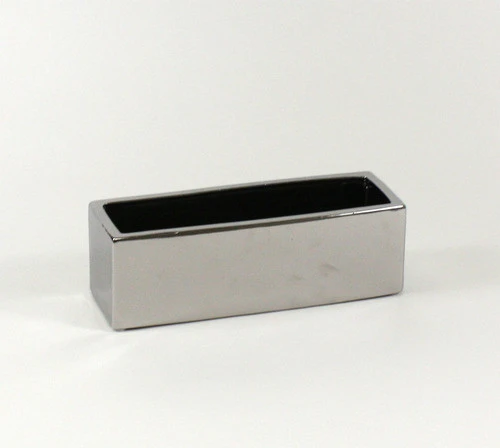 12" X 4" X 4" Silver Long Rectangle - 6 Pieces 1 12" X 4" X 4" Silver Long Rectangle - 6 Pieces