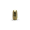 4.1" X 8" Medium Gold Geometric Vase - 16 Pieces