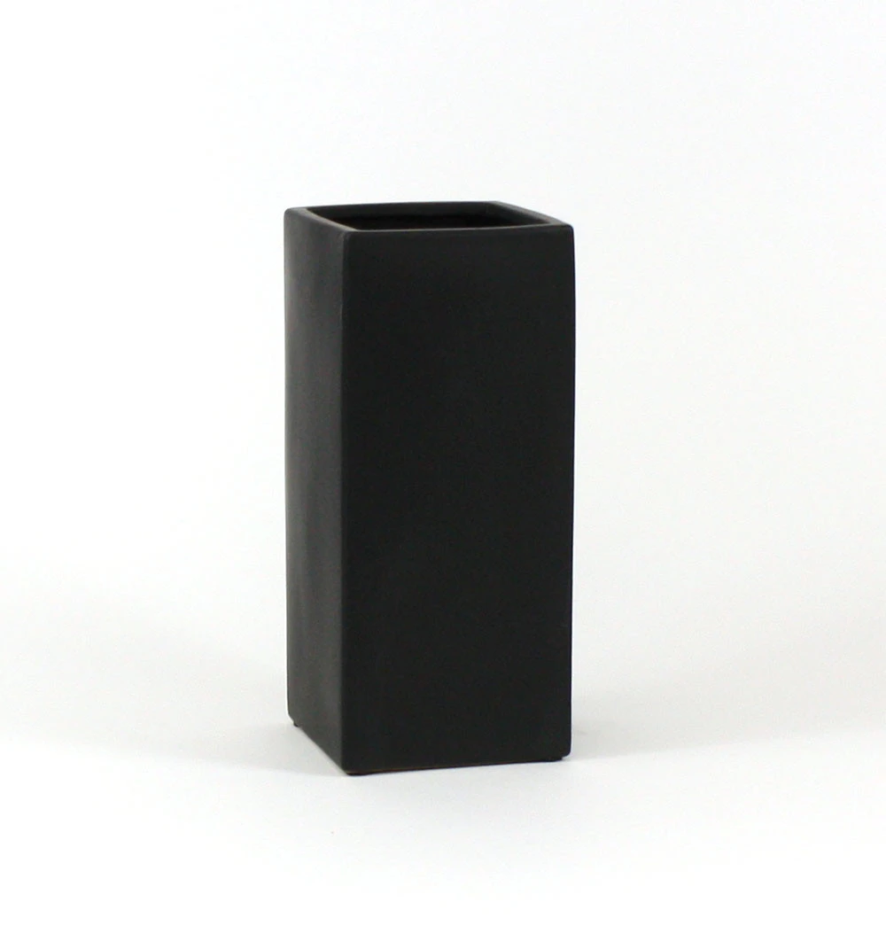 5" X 12" Black Tall Square Block - 6 Pieces 1 5" X 12" Black Tall Square Block - 6 Pieces