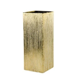 5" X 12" Gold Tall Square Block - 6 Pieces