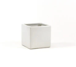 5 Inch White Square Cube - 12 Pieces